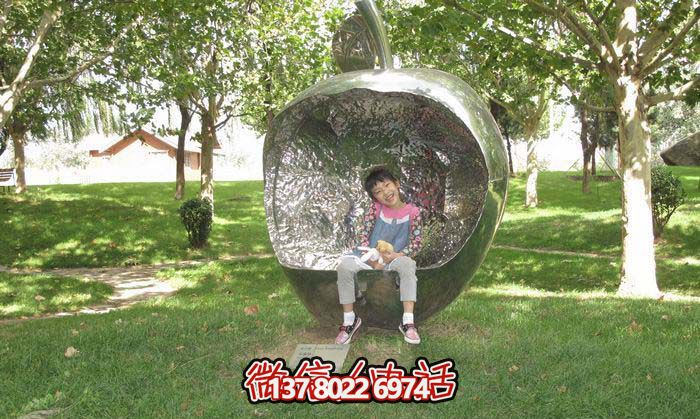 不銹鋼座椅花園雕塑 不銹鋼座椅花園雕塑