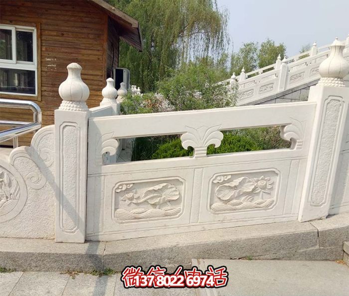 精美雕塑欄桿，提升公園景區入口環境
