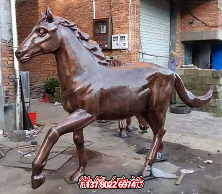 玻璃鋼動(dòng)物雕塑景觀擺放，美化城市廣場(chǎng)