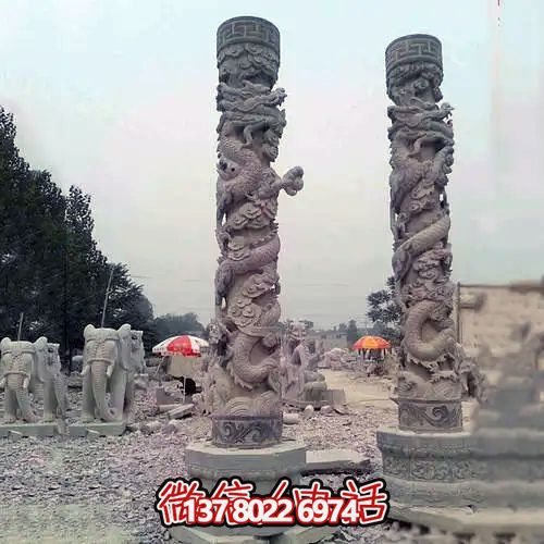 柱石盤龍安全、堅固、節能的柱子