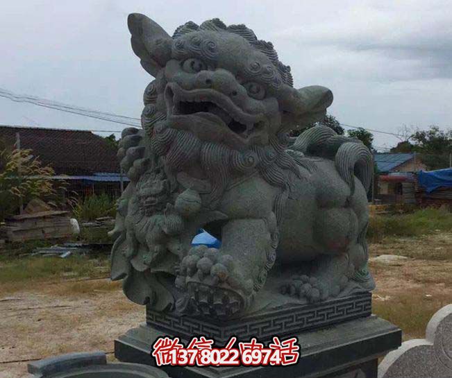 別墅庭院創意大理石石雕獅子雕塑 別墅庭院創意大理石石雕獅子雕塑