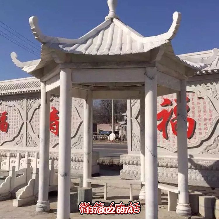中式古建涼亭,大理石仿古裝飾庭院擺放 中式古建涼亭,大理石仿古裝飾庭院擺放