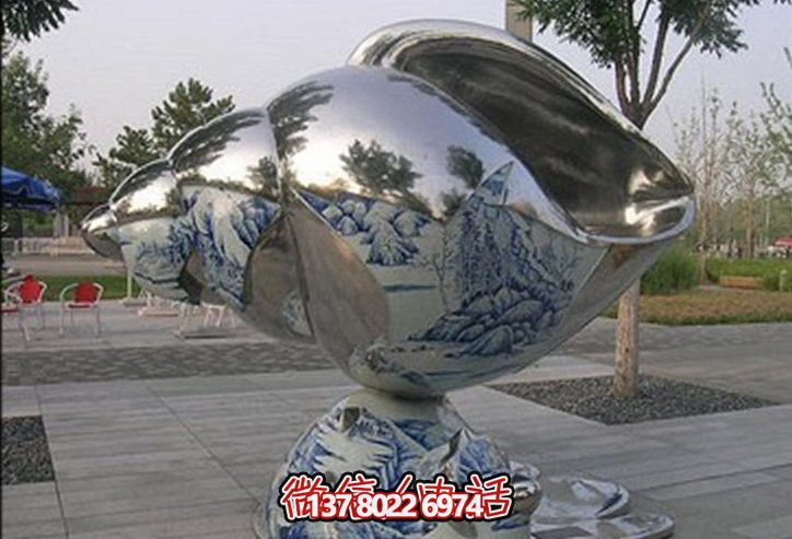 不銹鋼海螺雕塑——為廣場增添創意裝點 不銹鋼海螺雕塑——為廣場增添創意裝點