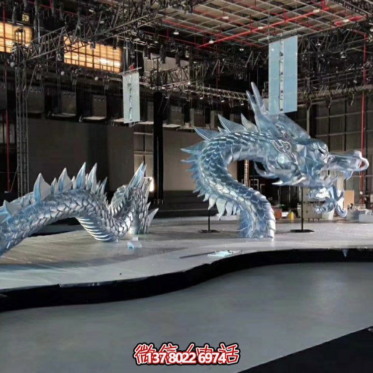 創意玻璃鋼龍雕塑，點亮景觀園林