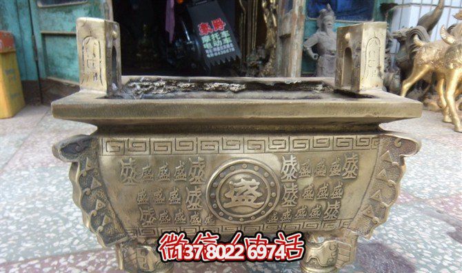 不銹鋼噴金烤漆創意香爐寺廟鼎雕塑 不銹鋼噴金烤漆創意香爐寺廟鼎雕塑